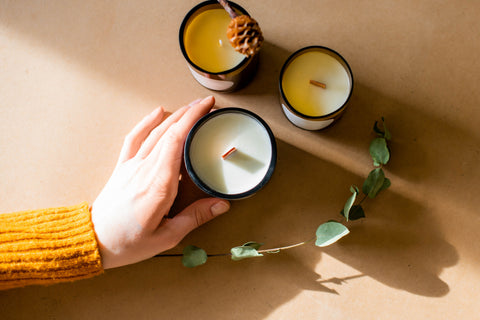 sustainable candles for her