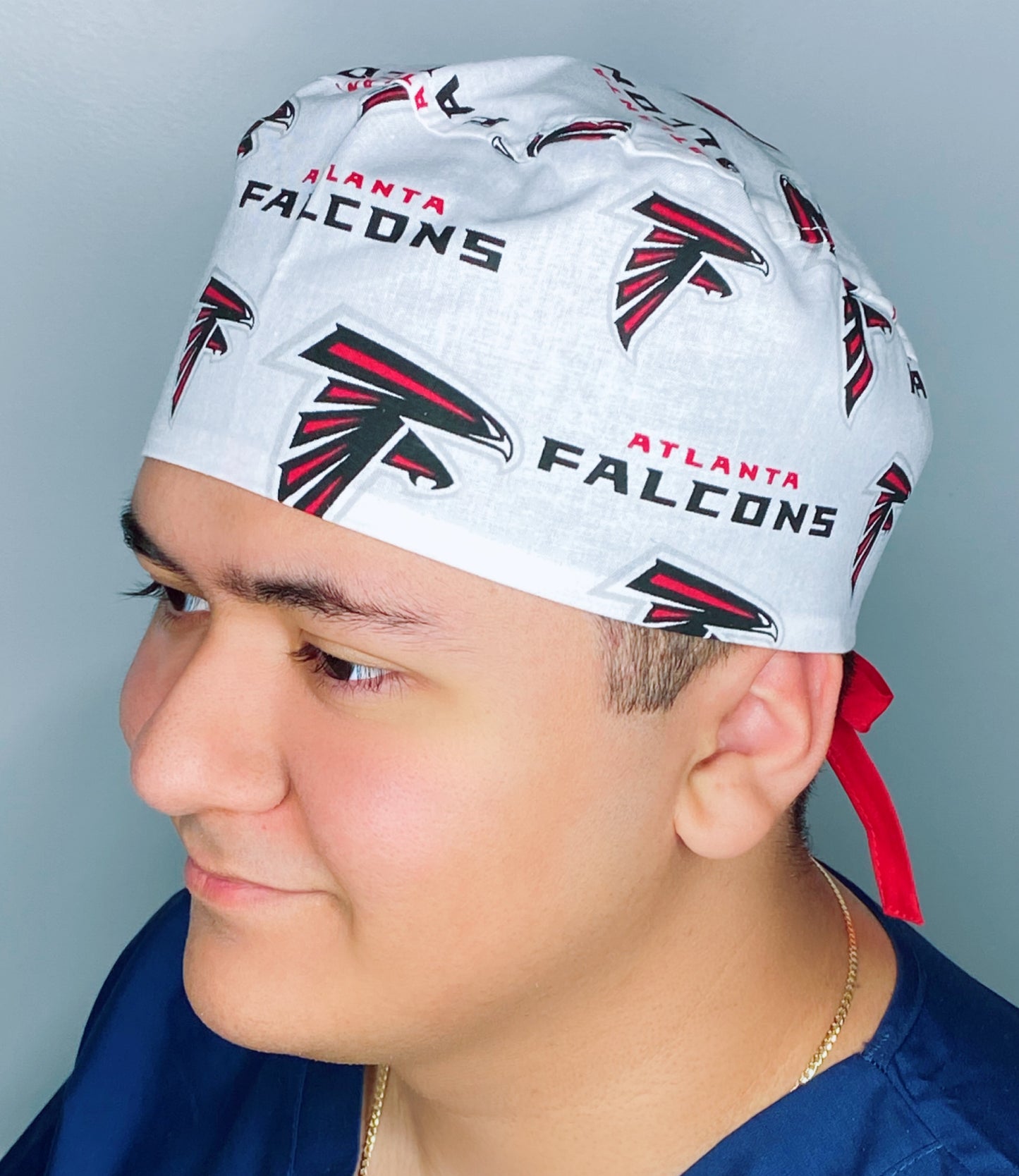 atlanta falcons scrub cap