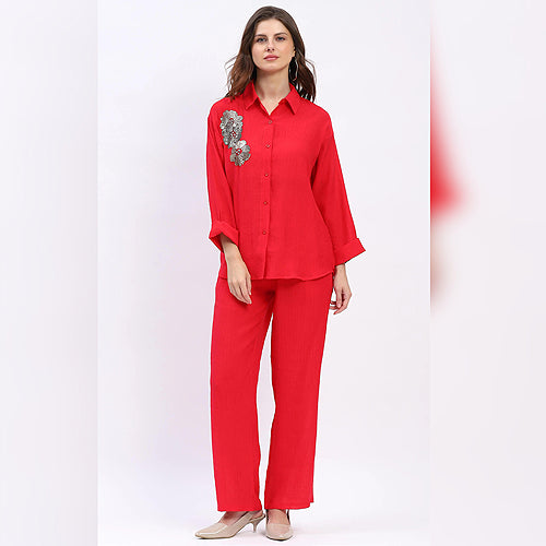 Festive Embellished Co-ord Set | Global Republic