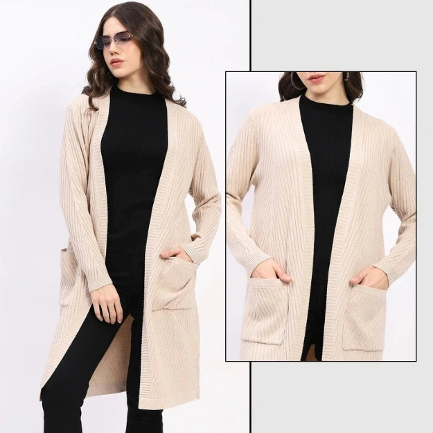 Chevron Elegance Longline Shrug | Global Republic