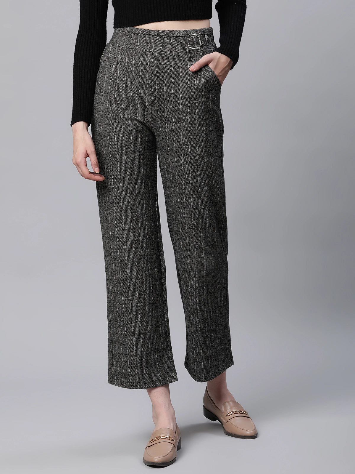 Buy Formal Trousers Pants for Women Online - Global Republic