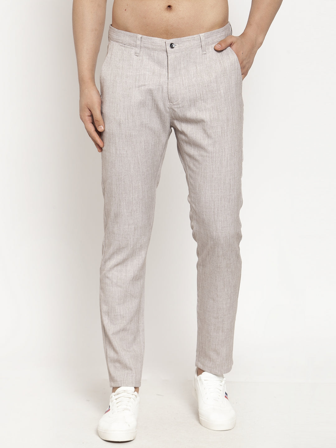 Buy Grey Trousers  Pants for Men by Ennoble Online  Ajiocom