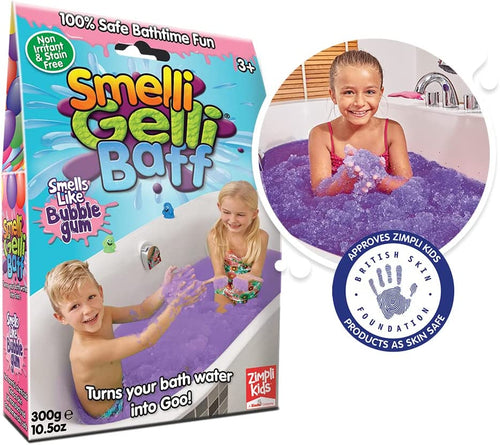 Bubblegum Purple Scented Smelli Gelli Baff Slime