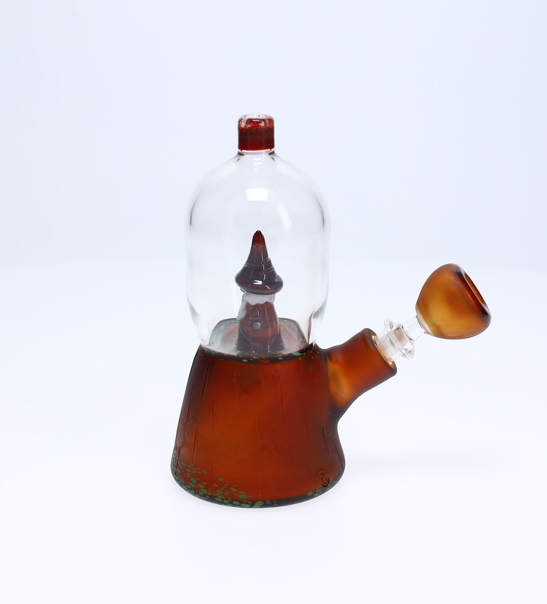 Chad G Glass Red Wizard Dome Mini Tube – Sunshine Daydream