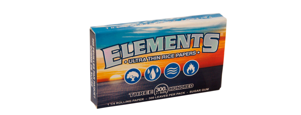 Elements 300 1 Ultra Thin Rice Rolling Papers Sunshine Daydream