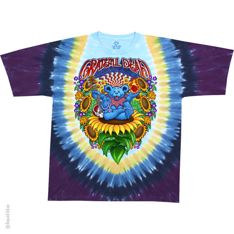 Grateful Dead Spiral Dancing Bears T-Shirt - GLOW – Sunshine Daydream