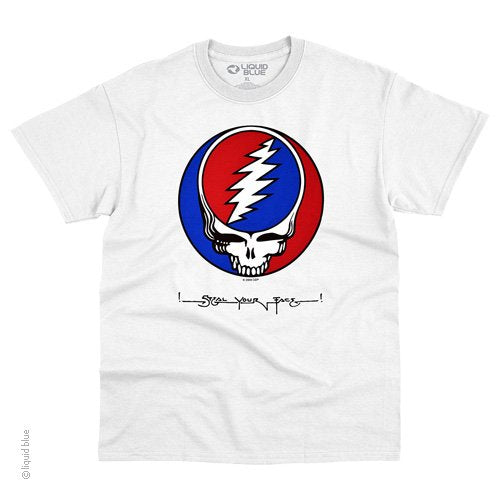Grateful Dead Spiral SYF White T-Shirt – Sunshine Daydream