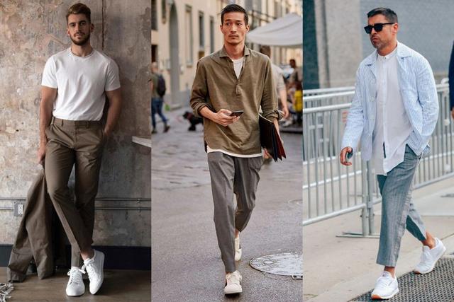 How do Men Wear White Shoes with Dress Pants in the Summer – Tonywell