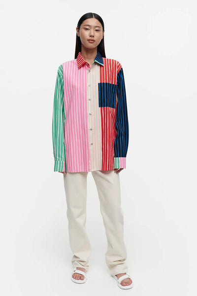 Marimekko Nila Kivet Cotton Poplin Shirt