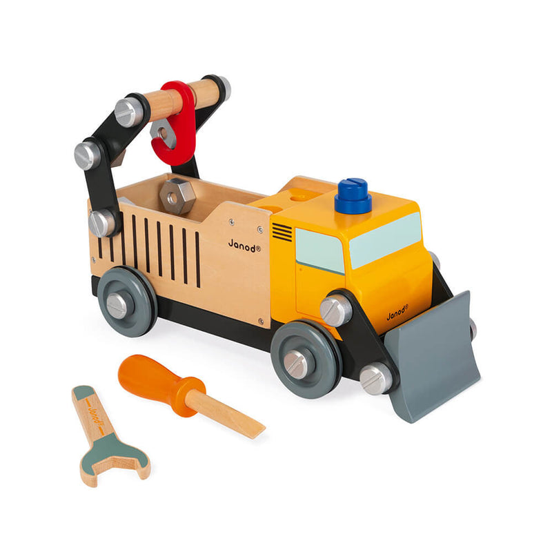 Janod Brico‘Kids Bausatz Bauwagen Truck