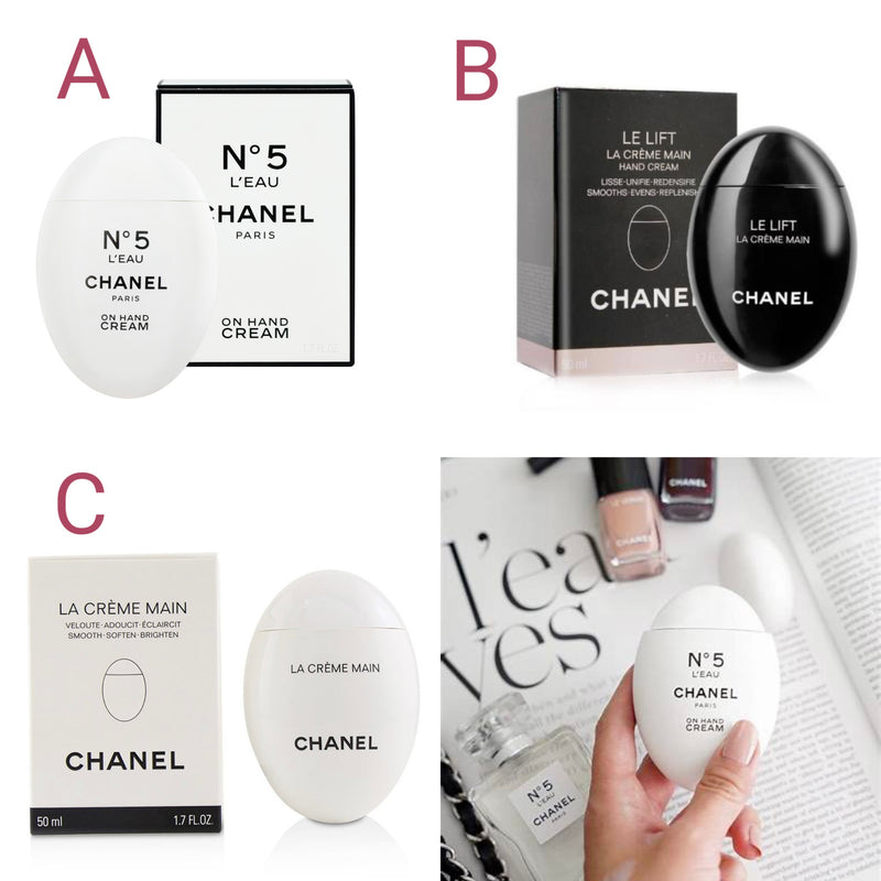 chanel l'eau hand cream