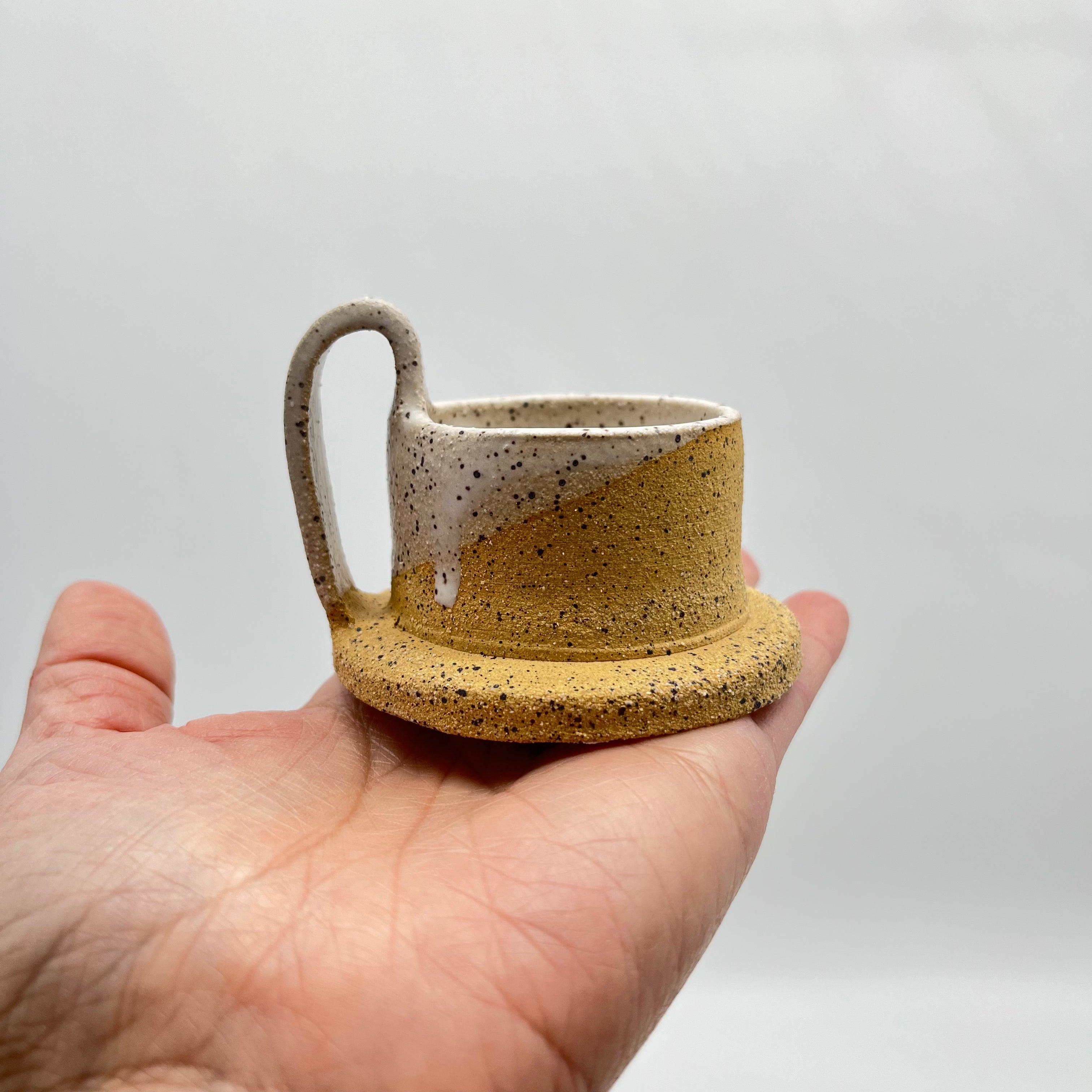 Candle Holder ~  Speckled