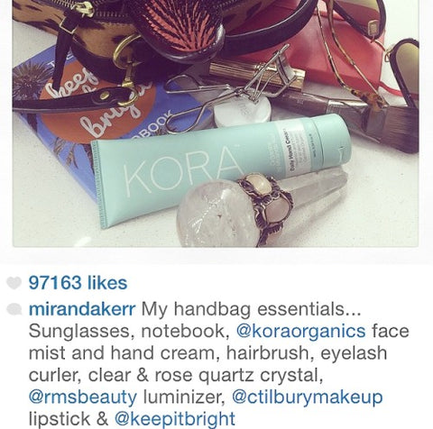 Miranda Kerr loves the Keep It Bright Book