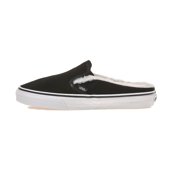 vans suede classic slip on mule