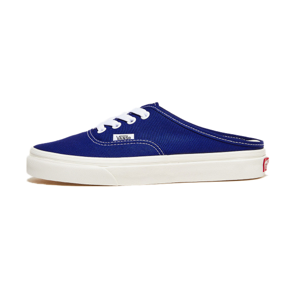 vans authentic mule blue