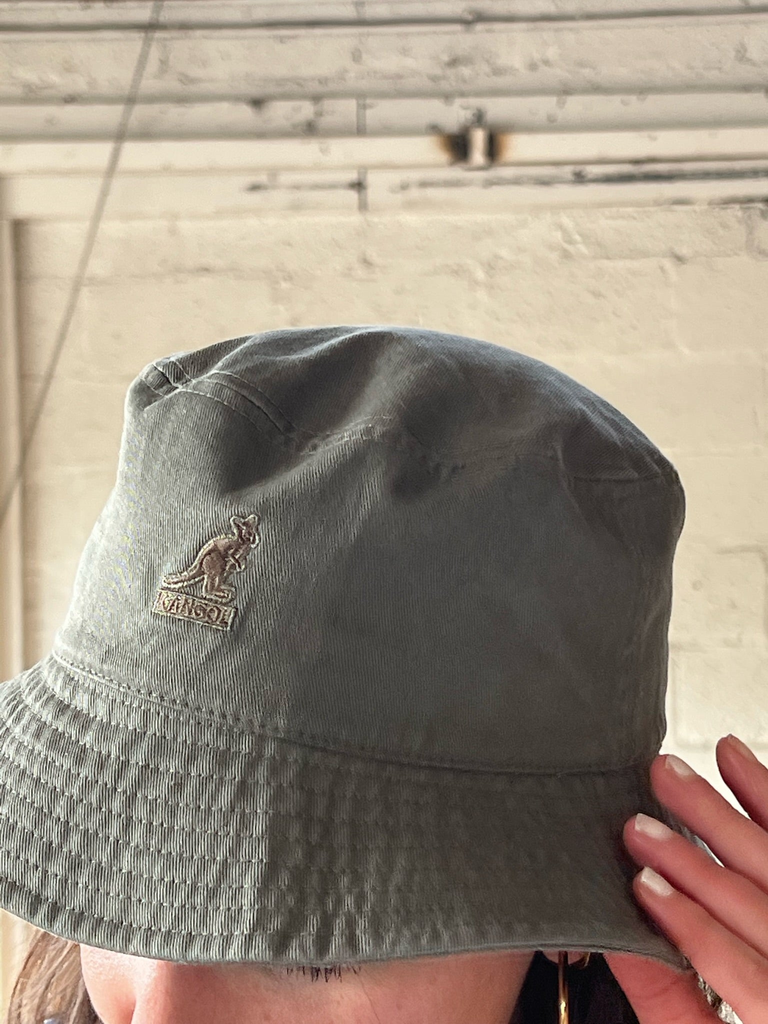 Vintage Kangol Olive Khaki Bucket Hat – NA NIN