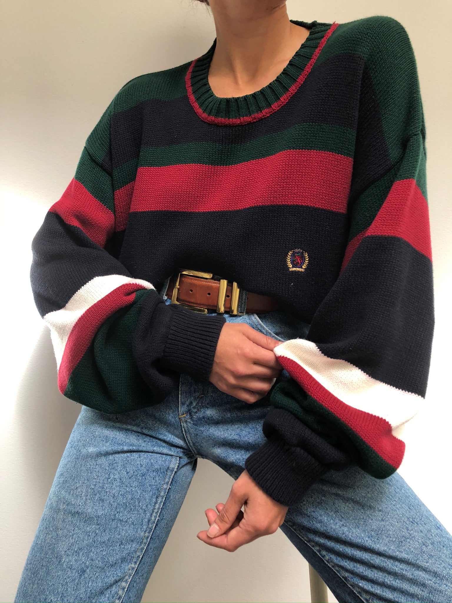 Tommy Hilfiger Wide Striped Sweater