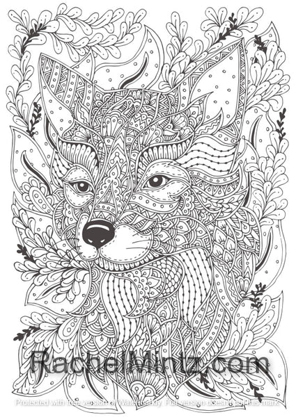 64 Coloring Pages Patterns Animals  Best Free