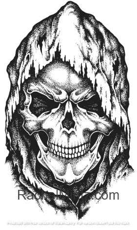 Download Dreadful Skulls - Horror, PDF Coloring Book - Skull ...