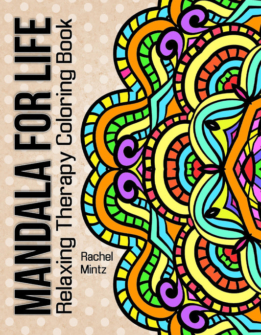Ethnic Mandala - PDF Coloring Book: Anti Stress Oriental Decorative Ma –  Rachel Mintz Coloring Books