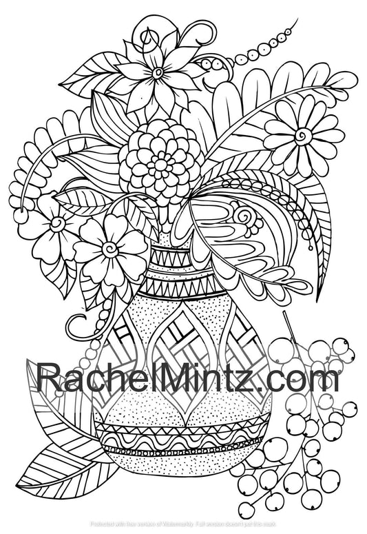 3D Butterflies 🦋 Floating Butterflies on Beautiful Flowers (Printable –  Rachel Mintz Coloring Books