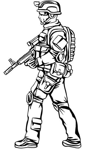 Special Forces Coloring (PDF Book) For Kids Age 8+ – Rachel Mintz ...