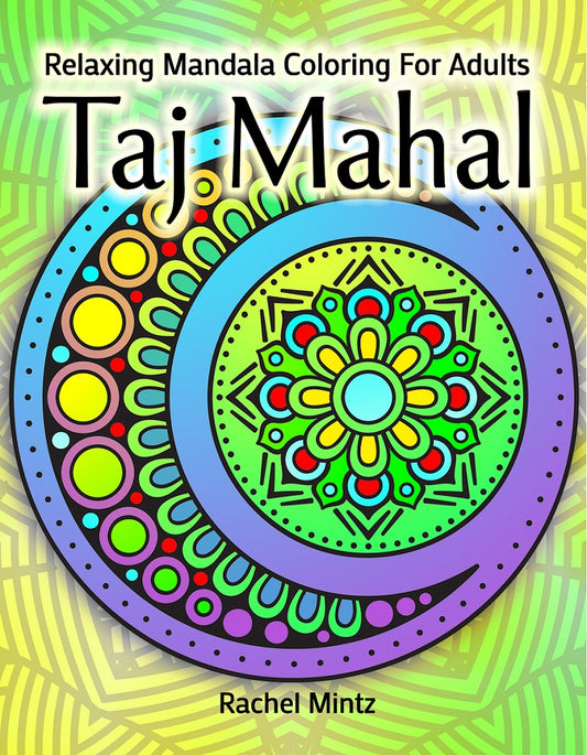 Mandala Stars - Stress Relieving Patterns Coloring (PDF Book)