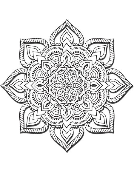 Download 3d Mandala Pdf Coloring Book For Adults Rachel Mintz Coloring Books