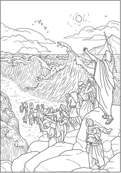 Coloring Pages Passover Story