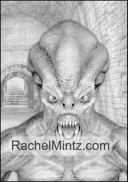 Download Zombie Horror Grayscale Malice Monsters Killer Clowns Nightmare D Rachel Mintz Coloring Books