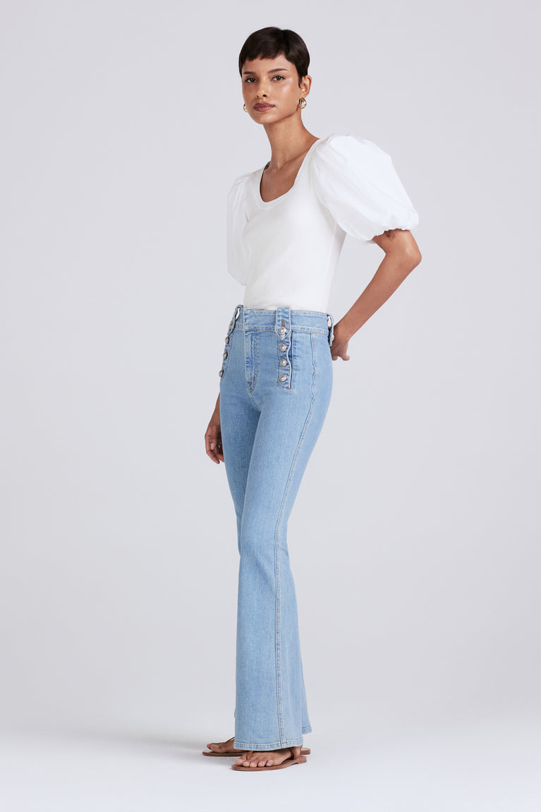 Robertson Flare Jeans | Crosby Lam Derek 10