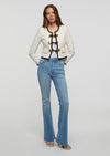 Crosby High Rise Crop Flare Jeans