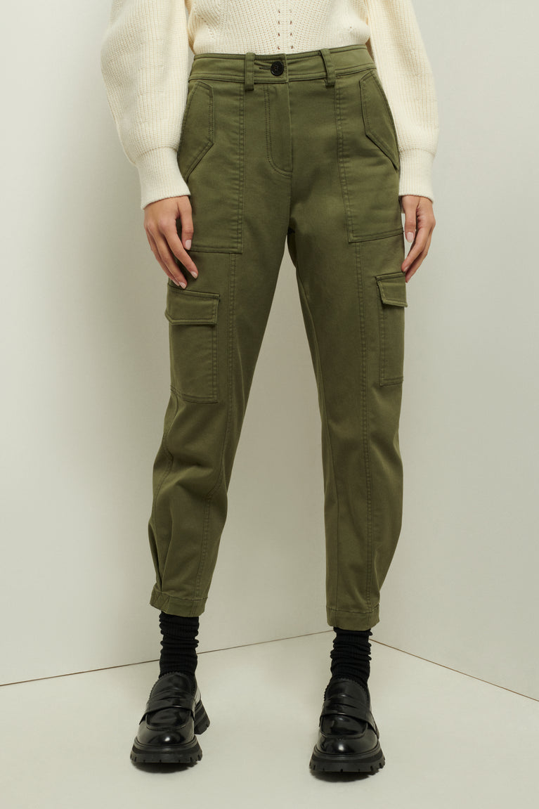 GLACIER PANTS- DARK OLIVE / S