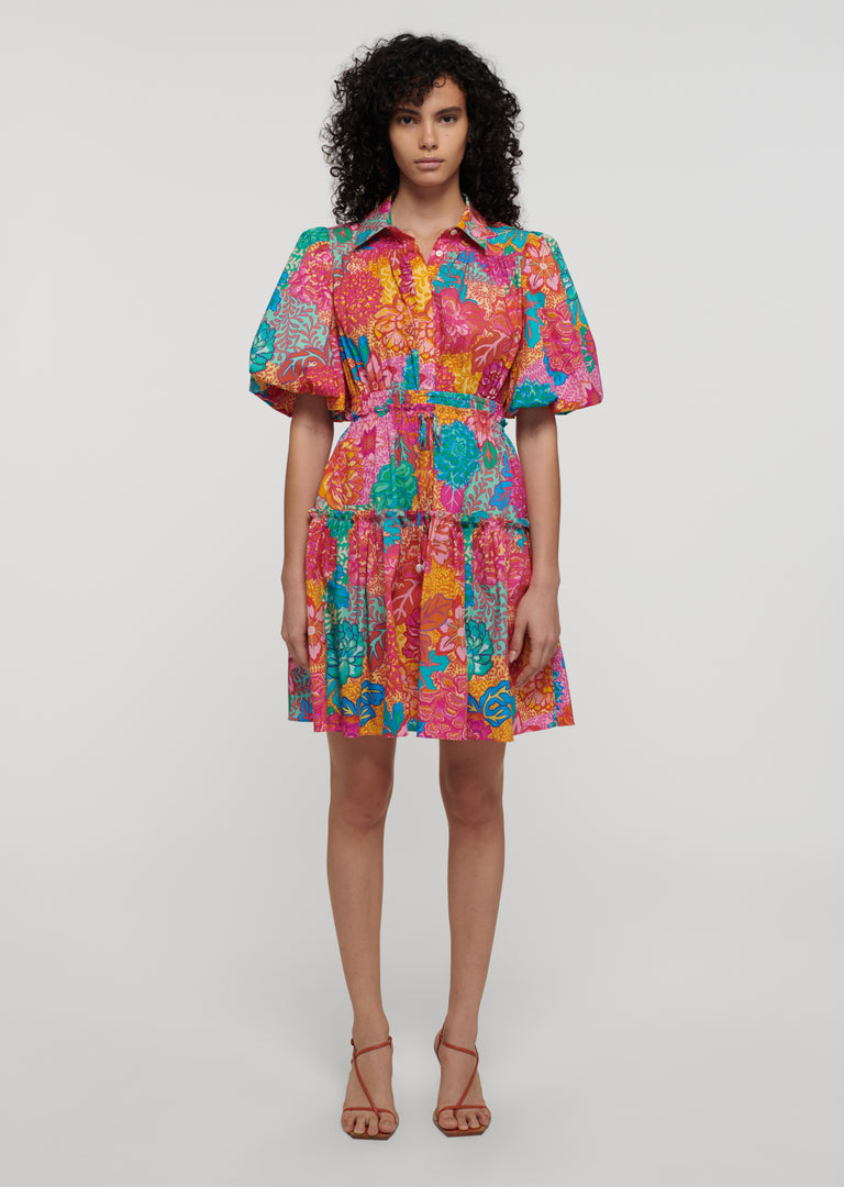 Dahlia Balloon Sleeve Shirt Dress | Derek Lam 10 Crosby