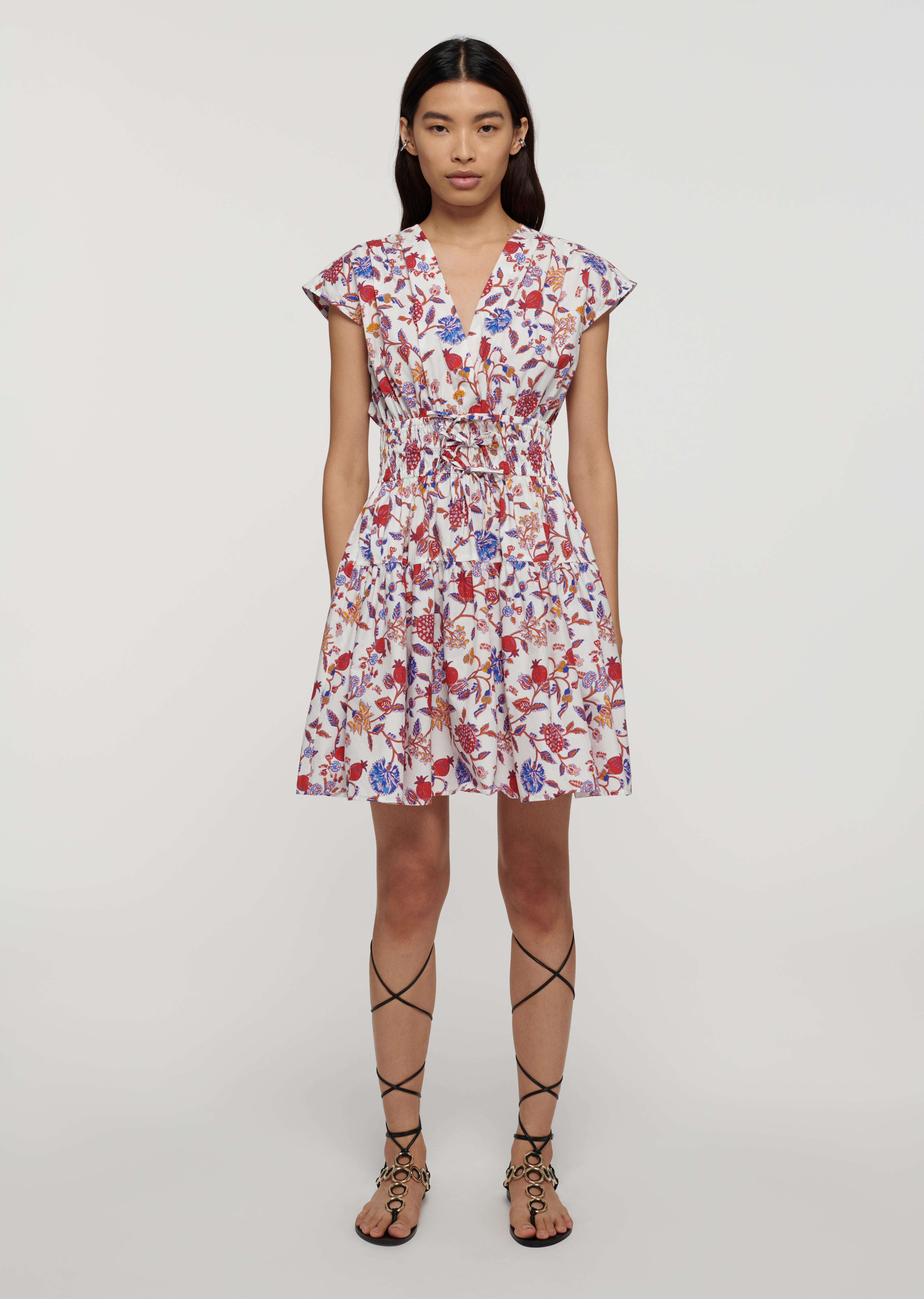 Dahlia Balloon Sleeve Shirt Dress | Derek Lam 10 Crosby