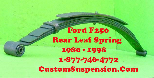 Ford f250 stock leaf springs #6