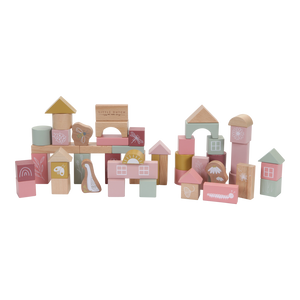 Little Dutch - Building Blocks pink