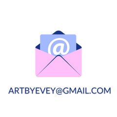 Art by Evey email address is artbyevey@gmail.com