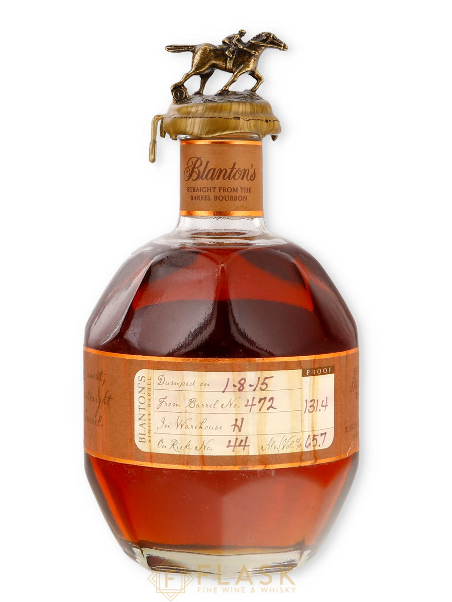 Blantons Straight From The Barrel Bourbon Bottled 2015