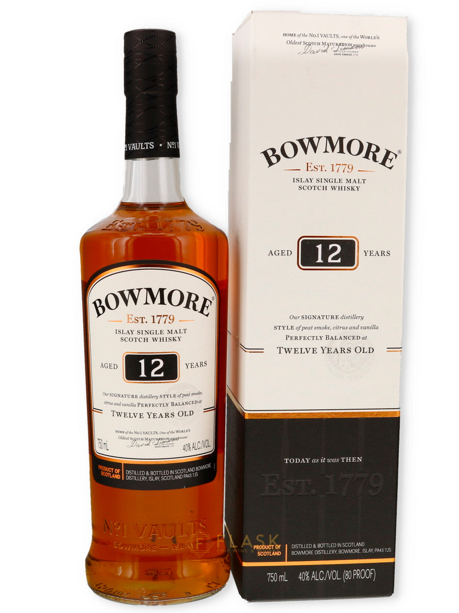 Bowmore 12 year Islay Single Malt Scotch