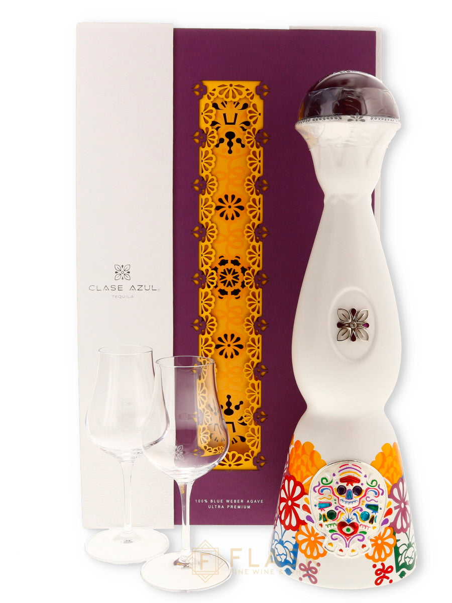 Clase Azul Dia de Los Muertos Colores Gift Set With Glasses 2022