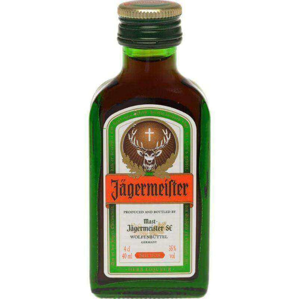 Jagermeister Liqueur - 375ml Empty Bottle Vintage