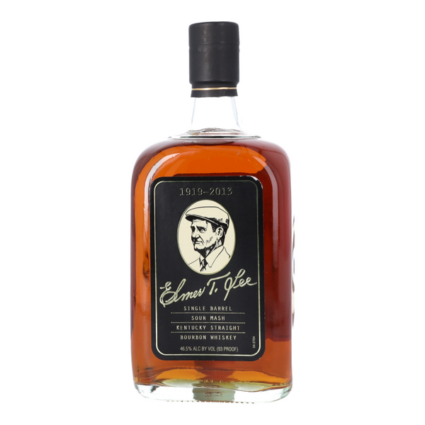 Elmer T. Lee Commemorative Bottle Single Barrel Bourbon Black Label - Flask  Fine Wine
