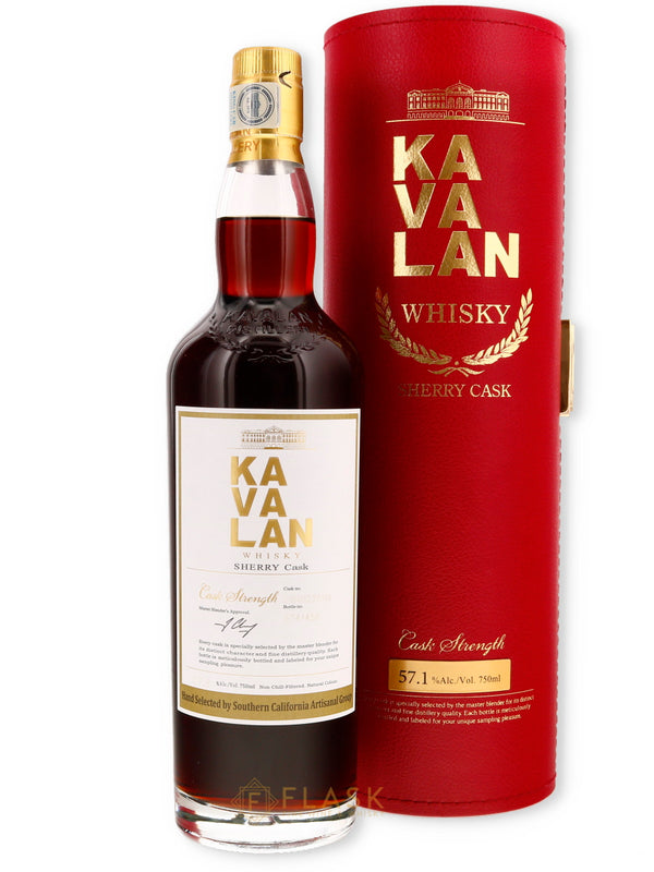 Buy Kavalan Solist ex-Bourbon Single Cask Strength Single Malt Whisky  Online