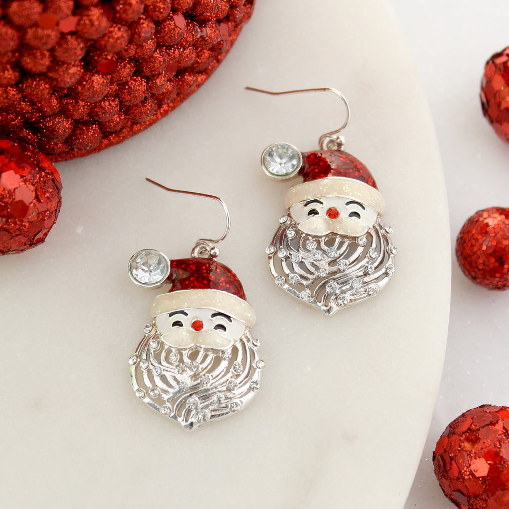 Dangle Leg Santa Christmas Earrings – Seasons Jewelry - Retail