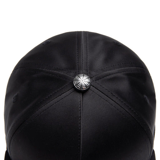 EN BLVCK NOIR PALM SATIN HAT