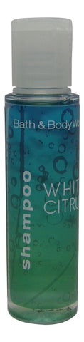 Bath & Body Works White Citrus Shampoo Lot of 12 Each 0.75oz Bottles Total 9oz