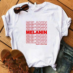 Melanin Print T-shirt