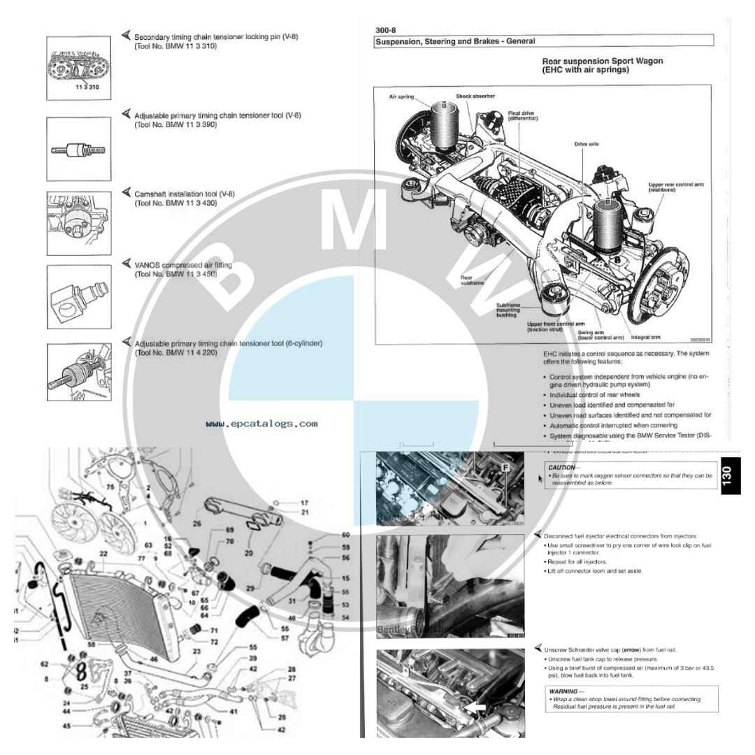 BMW E32 Service Repair Manual - PDF File Download