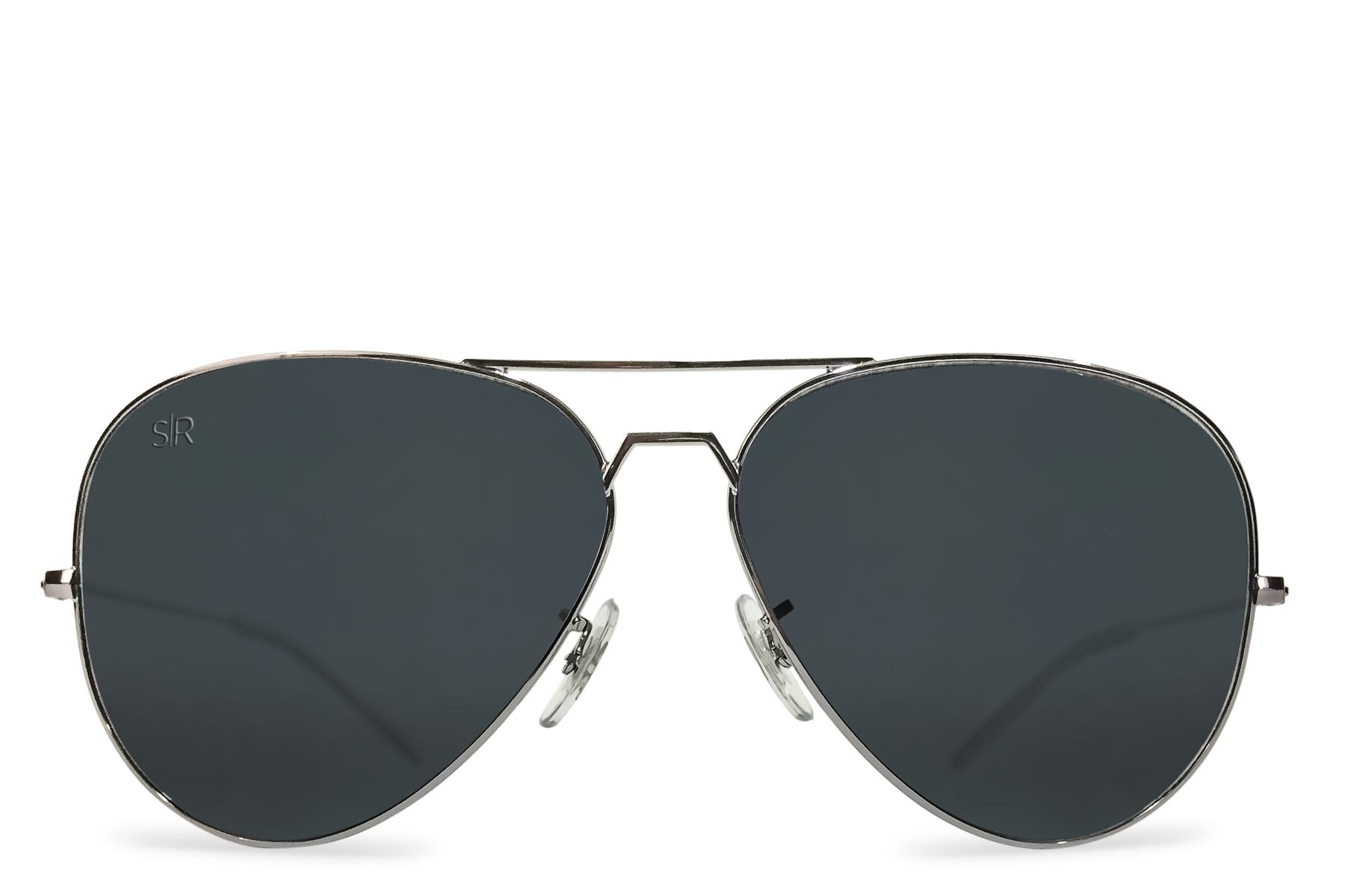 Aviator - Black Stealth Polarized Sunglasses | Gloss Black Sunglasses | Best Christmas Gifts | Gifts for The Holidays | Unique Gifts for Friends